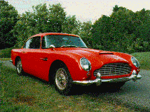 Red Aston Martin DB5